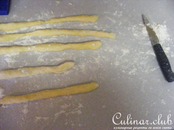Ньекки (картофельные рулетики) Gnocchi