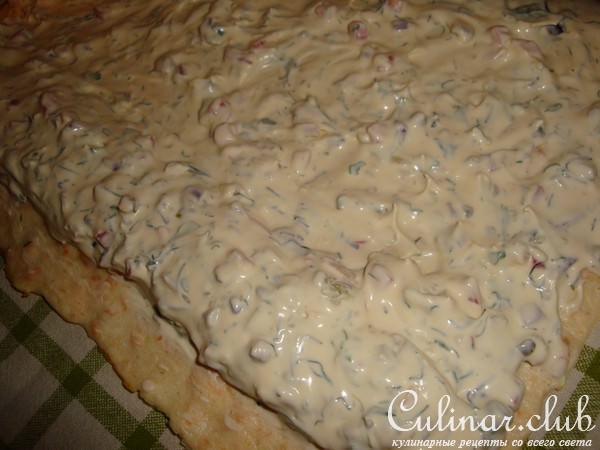Закусочный рулет с копченой лососью и маскарпоне(праздничный вариант)