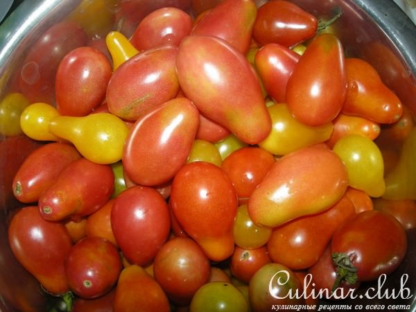 Закуска из помидорок черри
