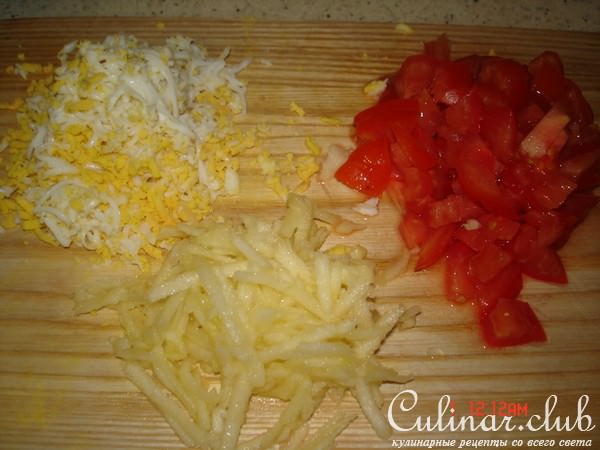 закусочный тортик"Шашки"