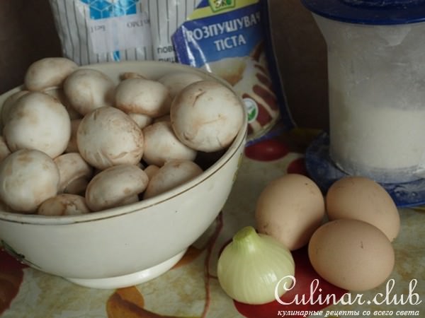 Закусочный грибной тортик "Лесная полянка"(дуэль)