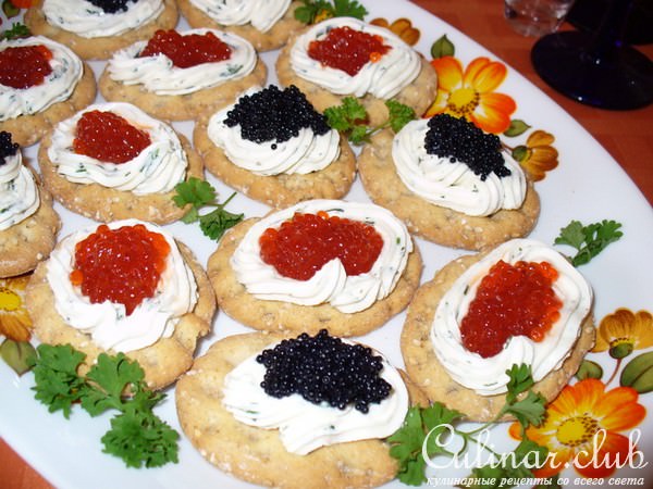 Сырные закусочные пирожные ( вариант)