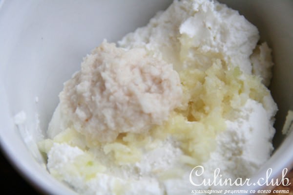 Канапе с картофельными дольками