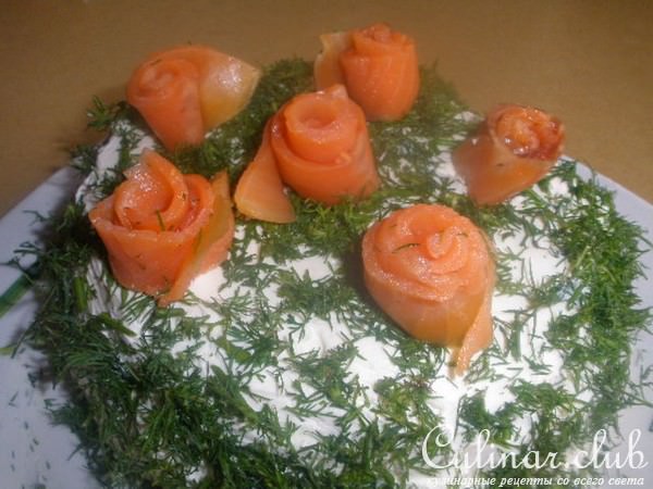 Финский праздничный закусочный торт
