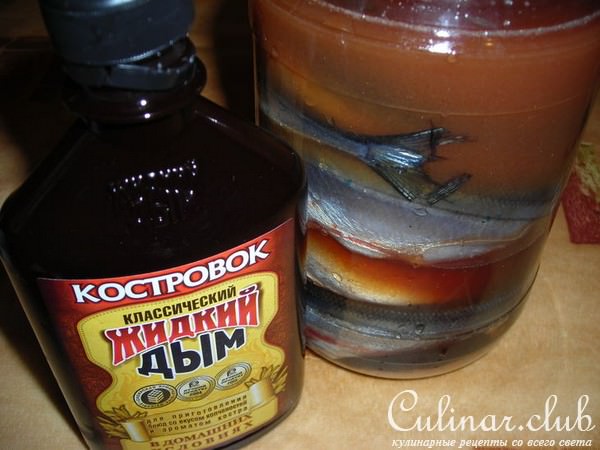 Сайра домашнего "копчения"