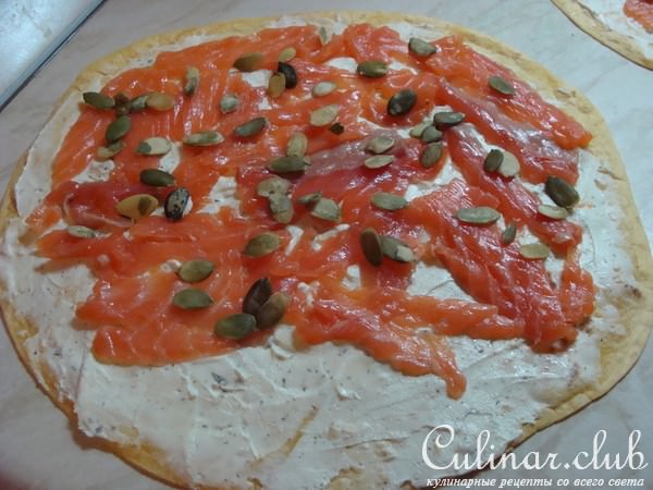 Ролы из Мексиканских, сырных Tortillas