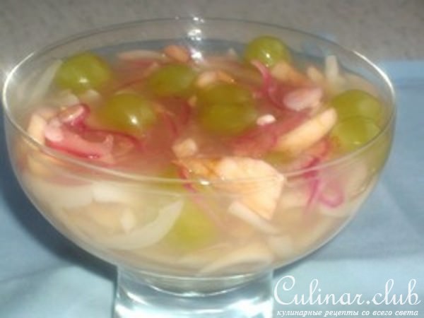 Застывшая фантазия (кальмар в желе)