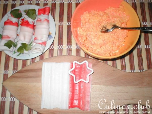 "ДЕСЕРТ" ИЗ... КРАБОВЫХ ПАЛОЧЕК