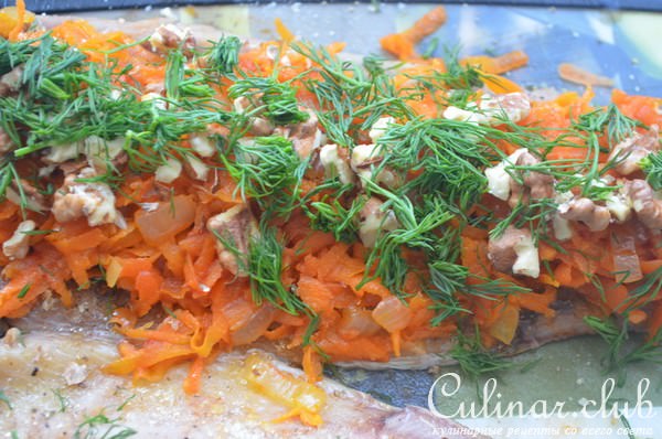 Скумбрия с морковью