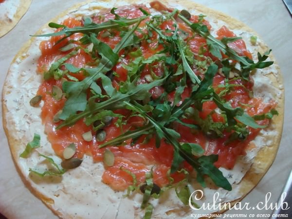 Ролы из Мексиканских, сырных Tortillas