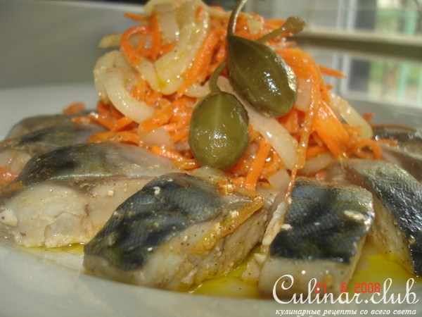 Скумбрия маринованная