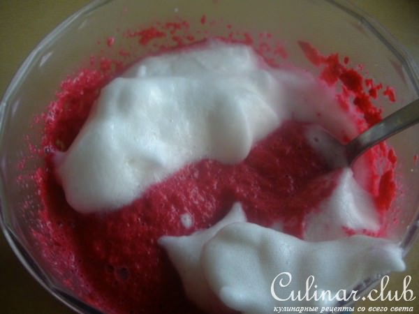 Закуска из сельди с двумя муссами