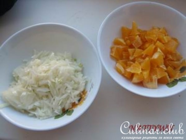 Рыба в апельсиновом соусе