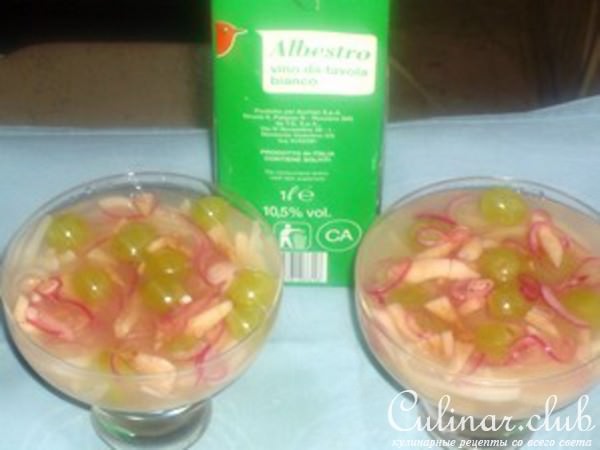 Застывшая фантазия (кальмар в желе)