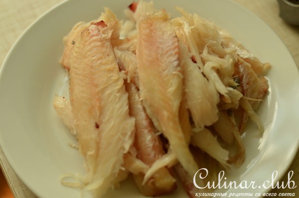Рыбные фрикадельки с соусом Манго и карри.
