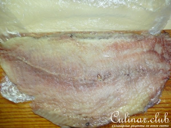 Рулет из сельди