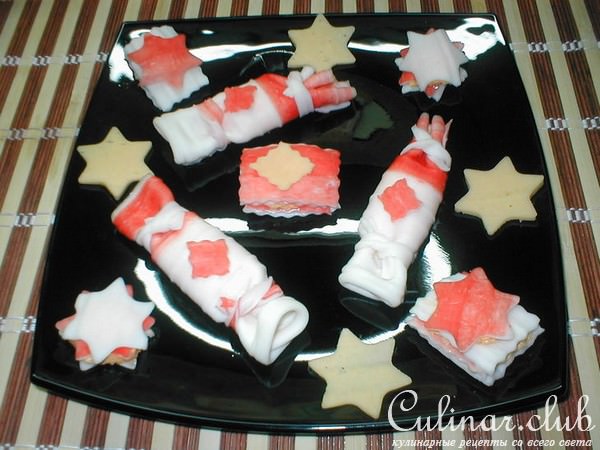 "ДЕСЕРТ" ИЗ... КРАБОВЫХ ПАЛОЧЕК