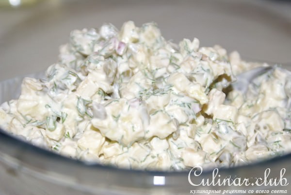 Хрустящие картофельные корзиночки с селёдкой