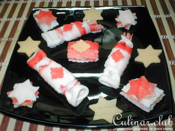"ДЕСЕРТ" ИЗ... КРАБОВЫХ ПАЛОЧЕК
