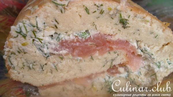 Рулет-Суфле с Красной Рыбой - как закуска