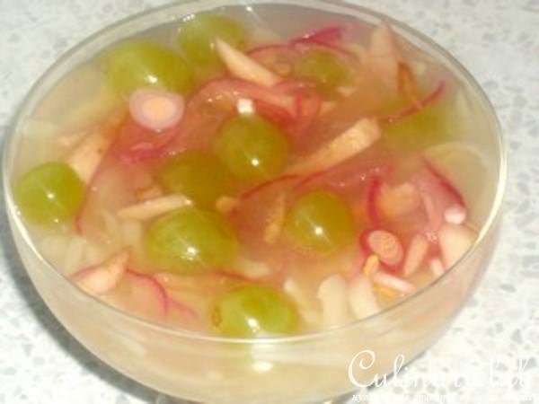 Застывшая фантазия (кальмар в желе)