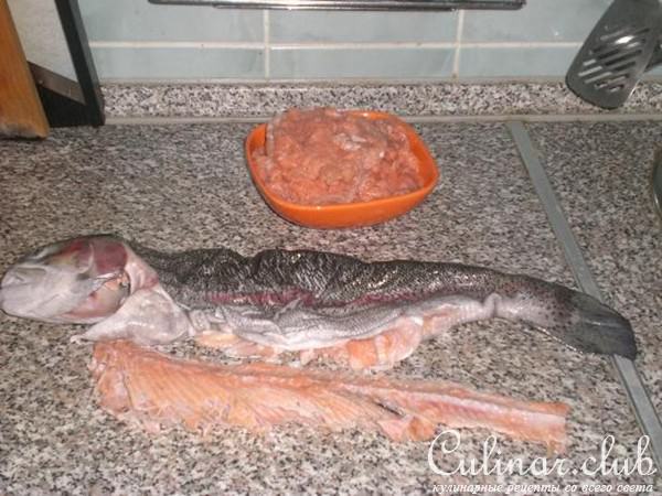 Форель фаршированная.