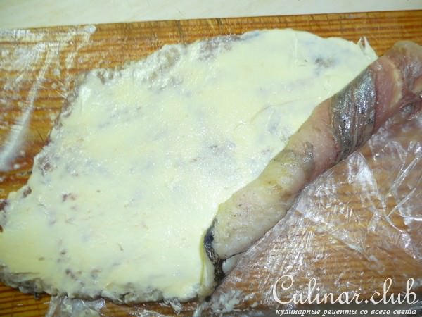 Рулет из сельди