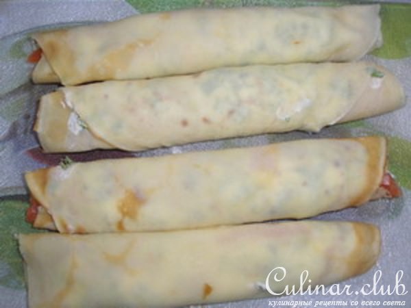 Рулетики с семгой