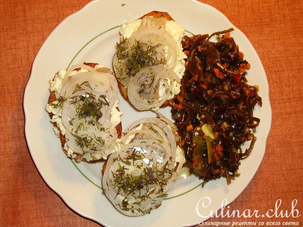 Закуска картофельная с селёдочкой.