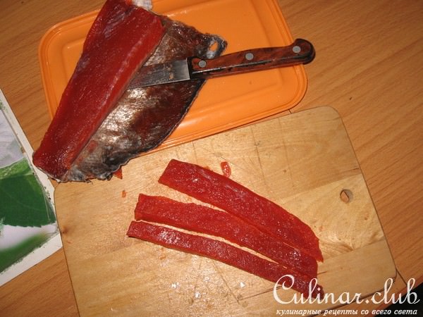 Соленый лосось (японский рецепт)