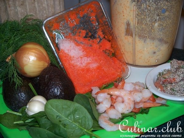 Коктейль с креветками- вкусный вариант !!!