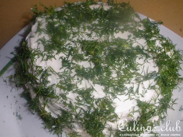 Финский праздничный закусочный торт