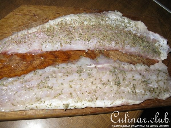 Рыбный рулет ( начинка любая )