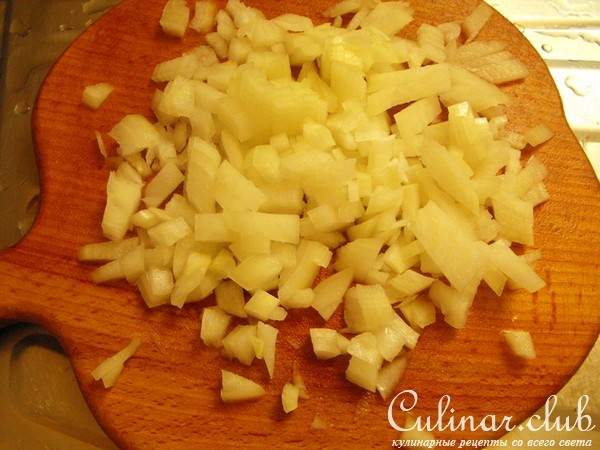Закуска "Хризантемы"