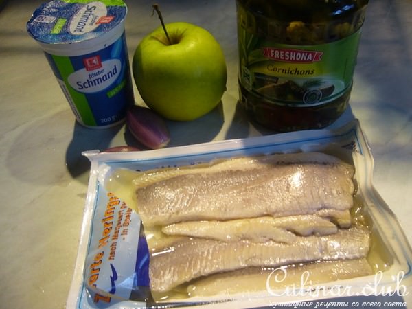 Селедка по рецепту немецких домохозяек (Hering nach Нausfrauenаrt)
