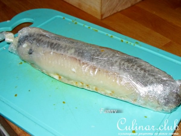 Рулетики из сельди с форшмаком