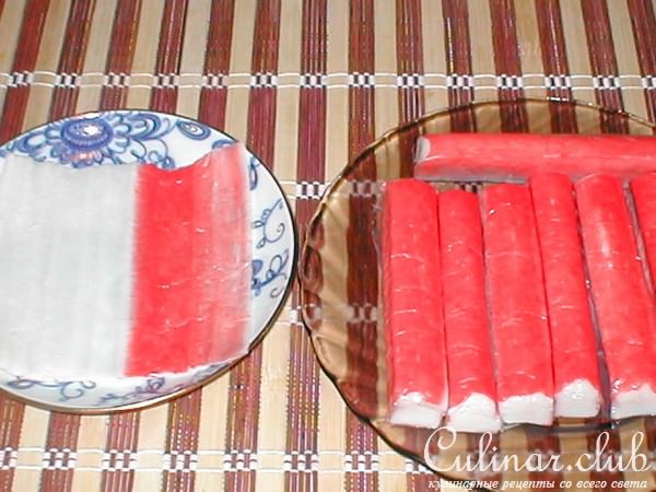 "ДЕСЕРТ" ИЗ... КРАБОВЫХ ПАЛОЧЕК