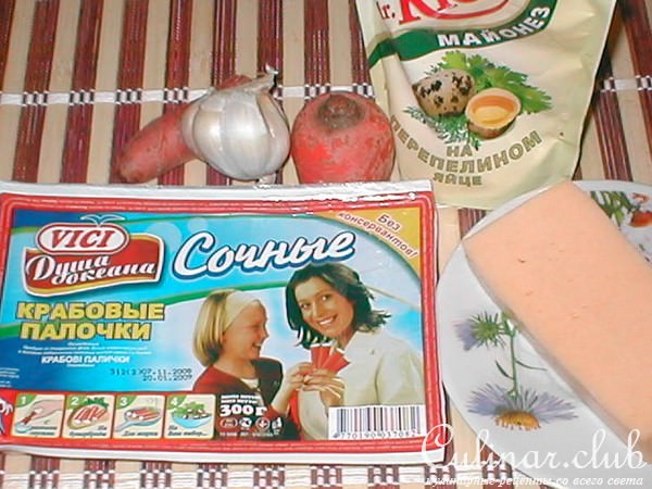 "ДЕСЕРТ" ИЗ... КРАБОВЫХ ПАЛОЧЕК