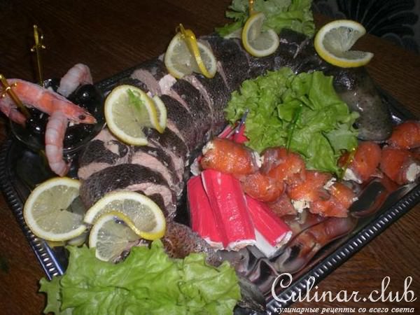 Форель фаршированная.
