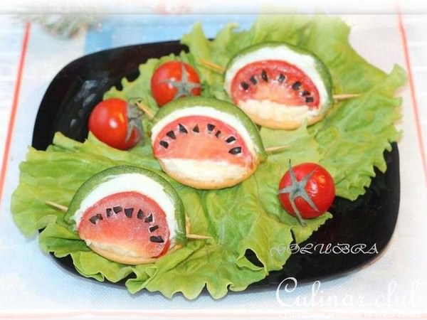 сырная закуска "Арбузные дольки"