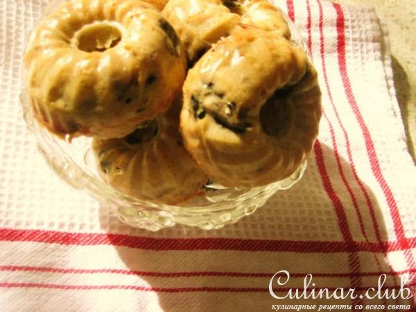 Маффины с грибами