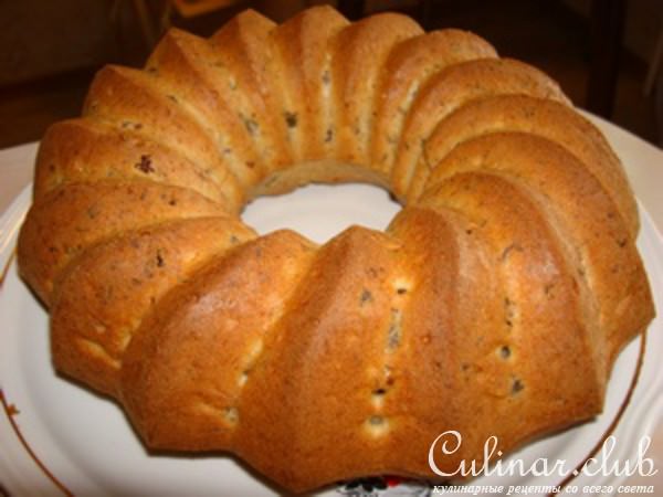 Пьяный банановый кекс
