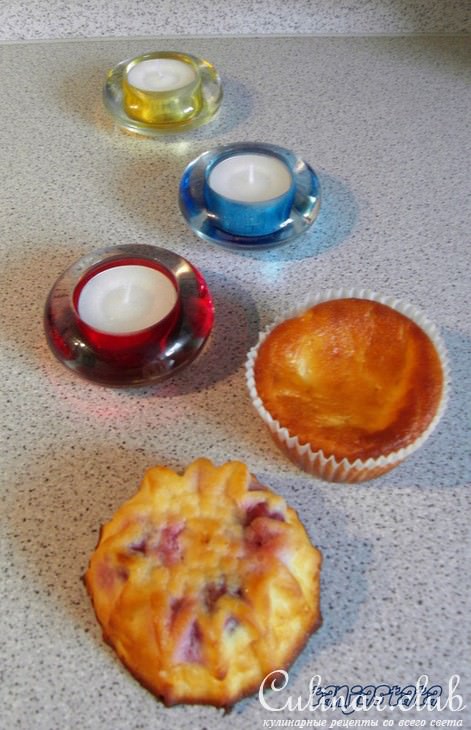 mini-cheesecake или творожные мини-кексы
