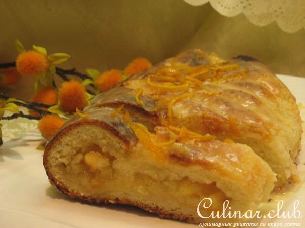 Миндально-апельсиновый кекс