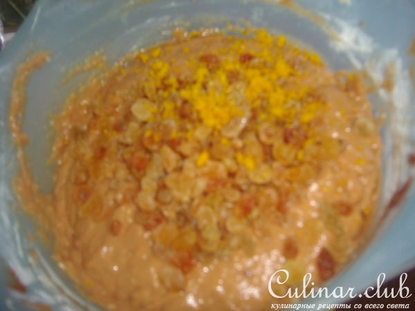 Шоколадно апельсиновый кулич!
