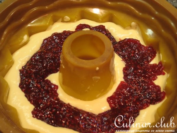 Кекс с кокосовой меренгой