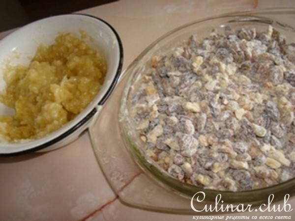 Пьяный банановый кекс