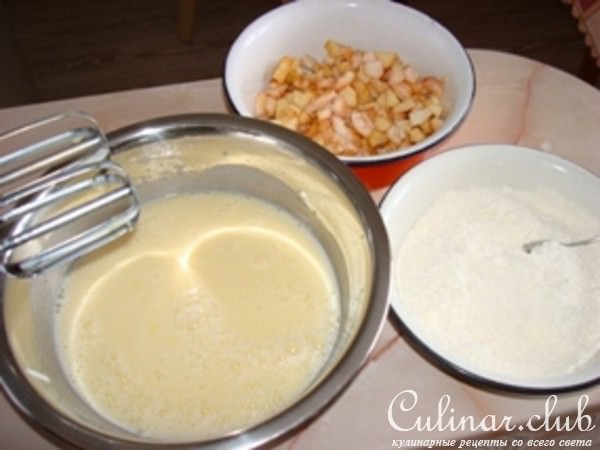 Маффины с яблоками и клюквой