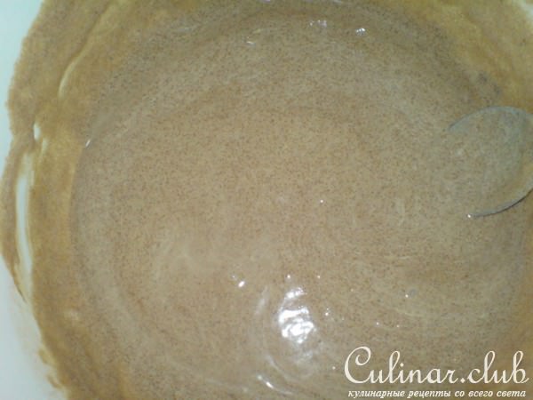 Маффины из коричного теста с грушами под коричной крошкой