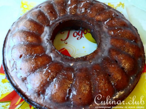 Маково-банановый кекс.